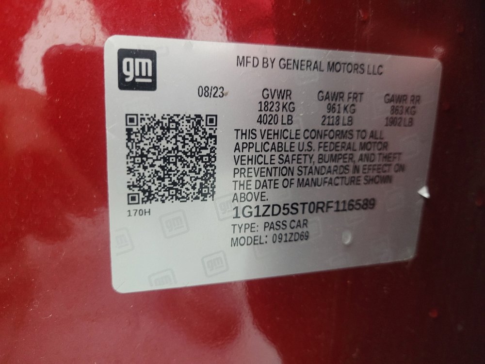 Used 2024 Chevrolet Malibu LT FWD image 33