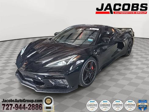Used 2024 Chevrolet Corvette Stingray Preferred Cpe w/ Z51 Performance Package RWD image 1