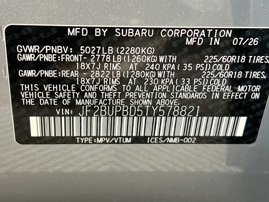 New 2026 Subaru Outback Premium AWD/4WD image 23