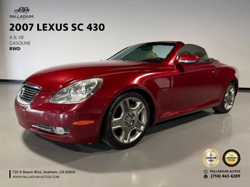 Used 2007 Lexus SC 430 Convertible RWD image 1