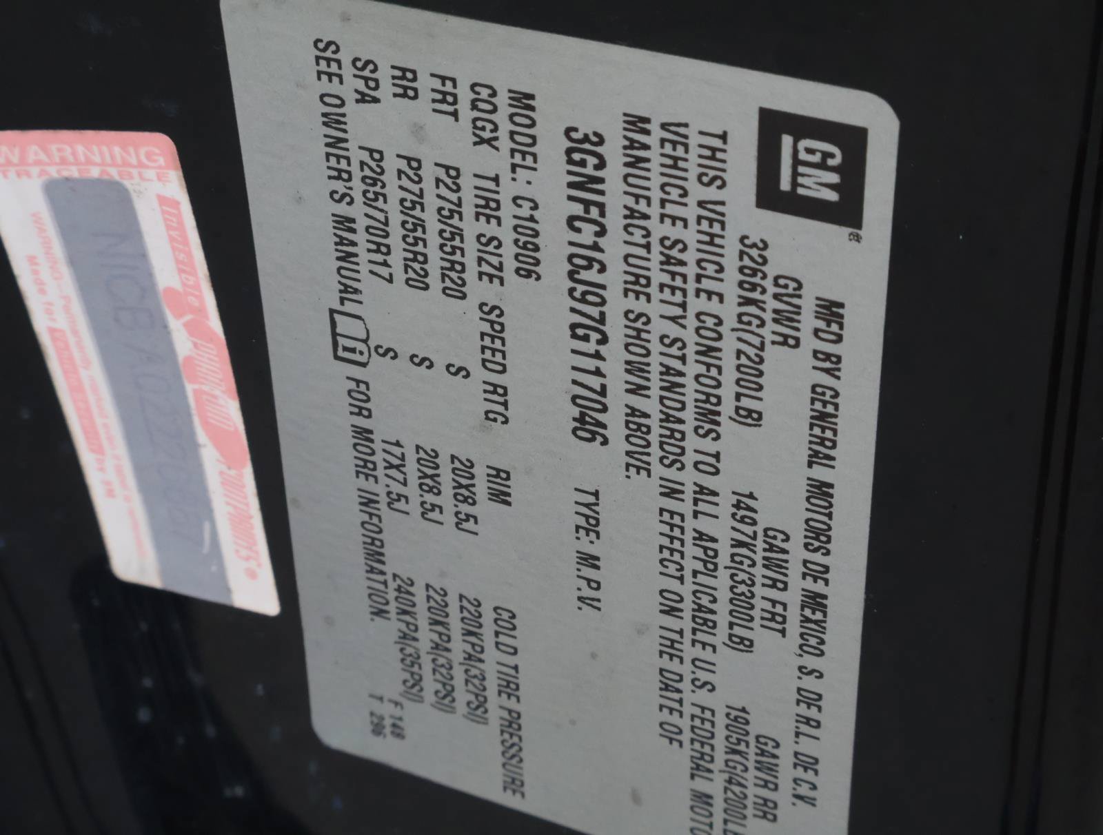 Used 2007 Chevrolet Suburban LTZ w/ LTZ Preferred Equipment Group RWD image 19