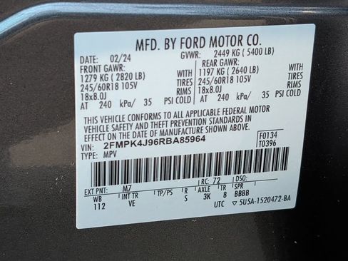 Used 2024 Ford Edge SEL AWD/4WD image 40