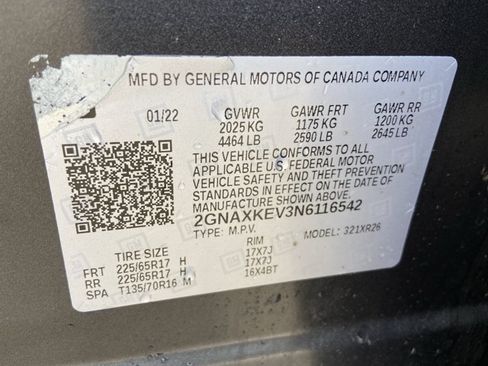 Used 2022 Chevrolet Equinox LT FWD image 33