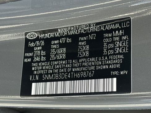 New 2026 Hyundai Tucson SEL FWD image 33