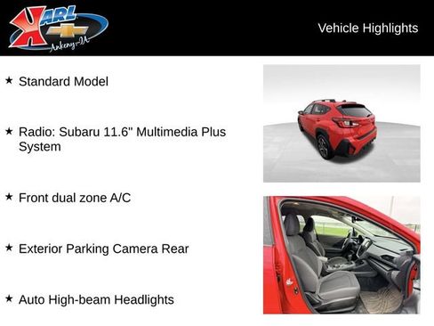 Used 2025 Subaru Crosstrek 2.0i Premium AWD/4WD image 2