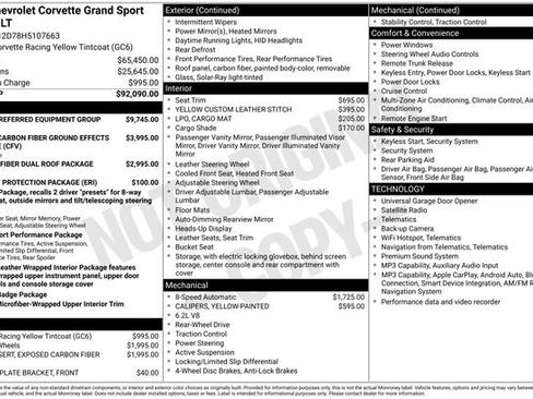 Used 2017 Chevrolet Corvette Grand Sport RWD image 10