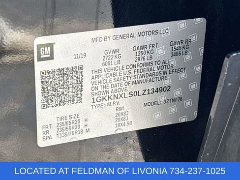 Certified 2020 GMC Acadia Denali w/ LPO, Floor Liner Package AWD/4WD image 34