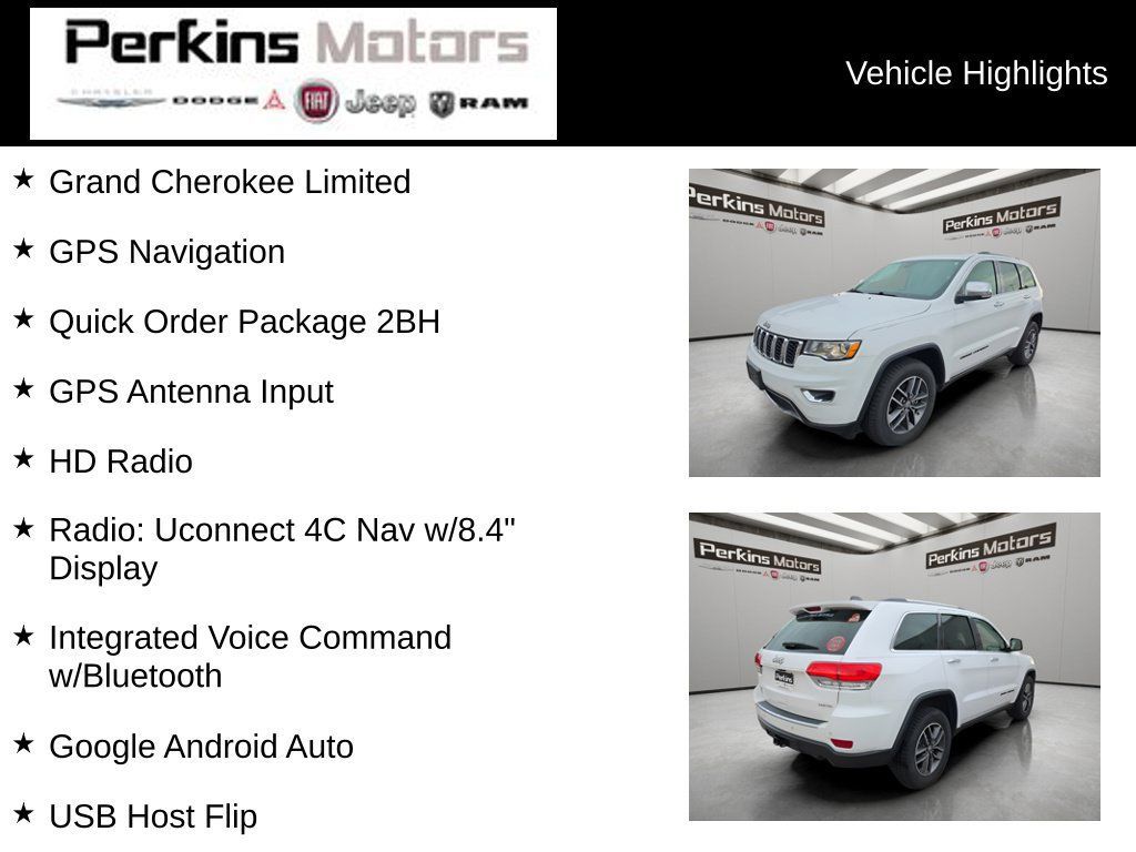 Used 2018 Jeep Grand Cherokee Limited w/ Trailer Tow Group IV AWD/4WD image 6