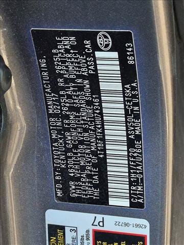 Used 2017 Toyota Camry SE FWD image 15