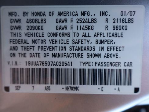 Used 2007 Acura TL Type-S image 46