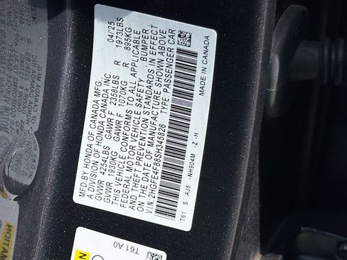 Used 2025 Honda Civic Sport Touring image 33