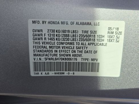 Used 2019 Honda Odyssey EX-L image 39