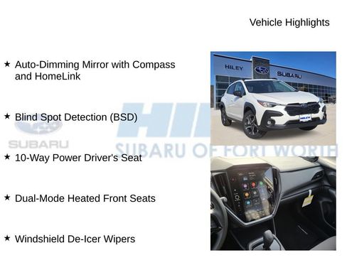 New 2026 Subaru Crosstrek 2.0i Premium AWD/4WD image 10