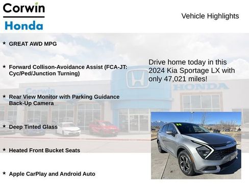 Used 2024 Kia Sportage LX image 6