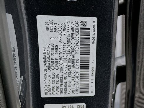 Used 2026 Honda Civic Sport Touring image 24
