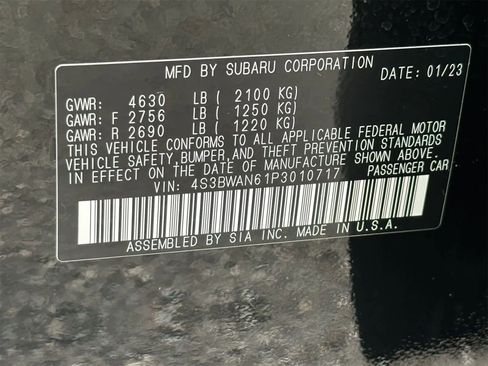 Certified 2023 Subaru Legacy Limited image 27