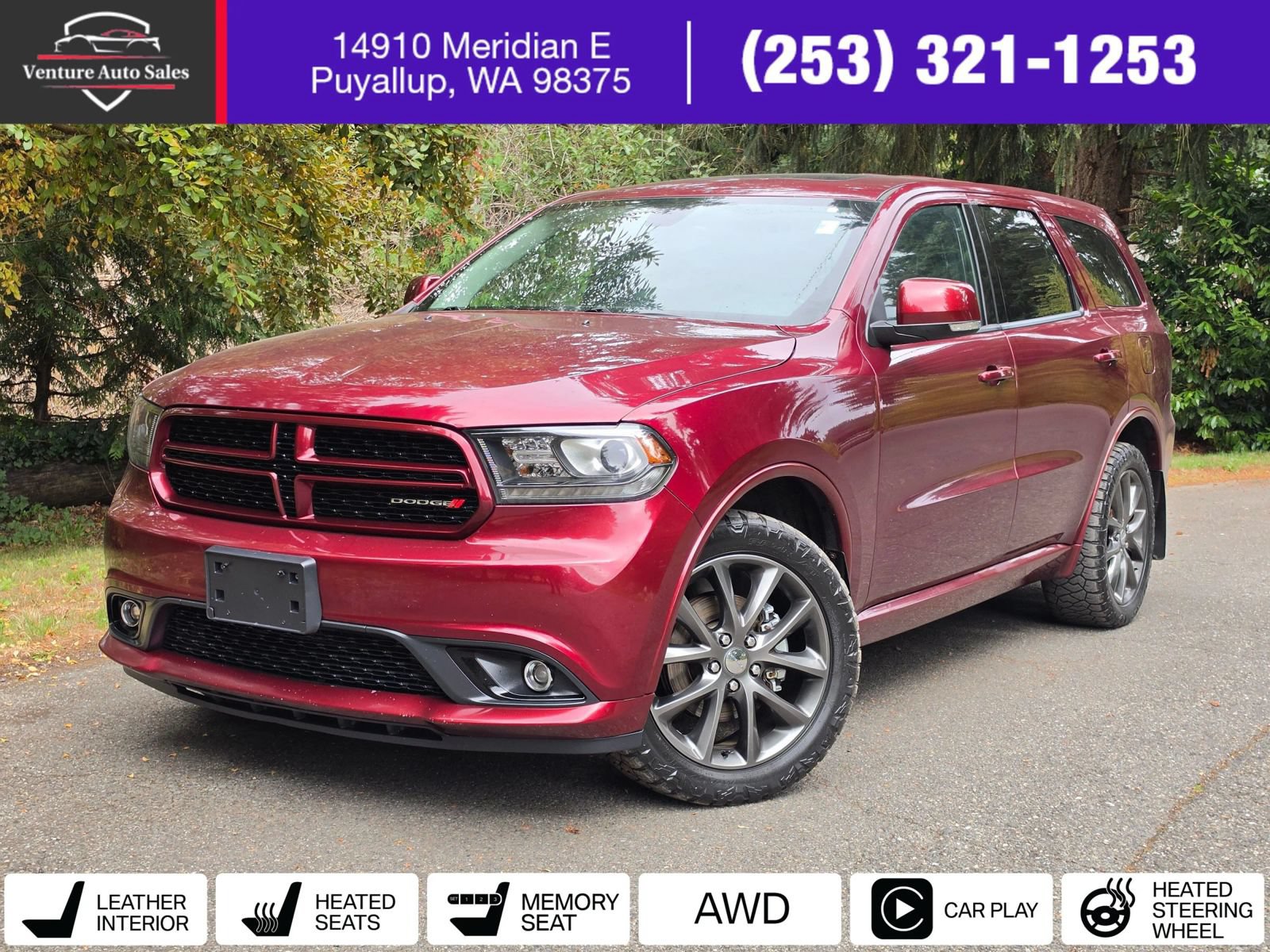 Used 2018 Dodge Durango GT AWD/4WD image 1