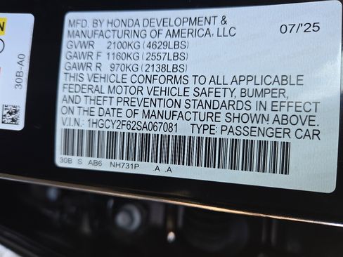 Used 2025 Honda Accord EX-L image 4