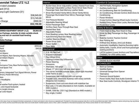 Used 2007 Chevrolet Tahoe LTZ w/ LTZ Preferred Equipment Group AWD/4WD image 36