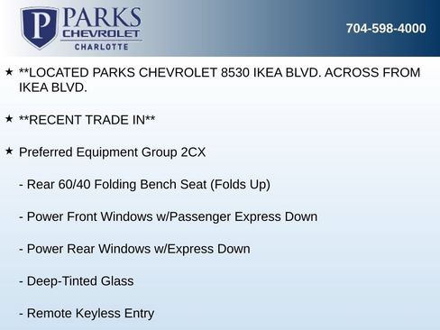 Used 2021 Chevrolet Silverado 1500 Custom Trail Boss w/ LPO, Dark Essentials Package AWD/4WD image 7