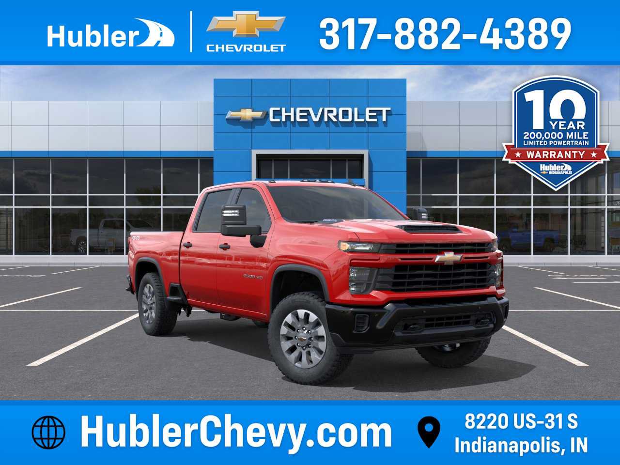 New 2026 Chevrolet Silverado 2500 Custom w/ Custom Value Package AWD/4WD image 1