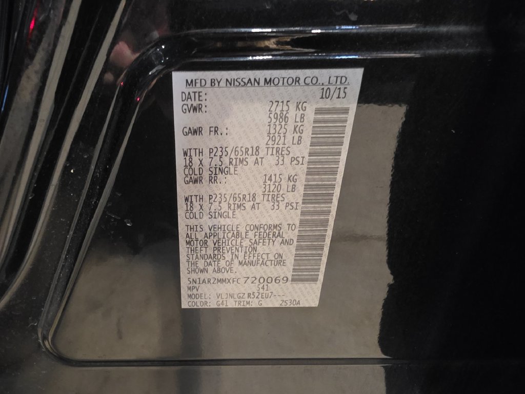 Used 2015 Nissan Pathfinder SL FWD image 26