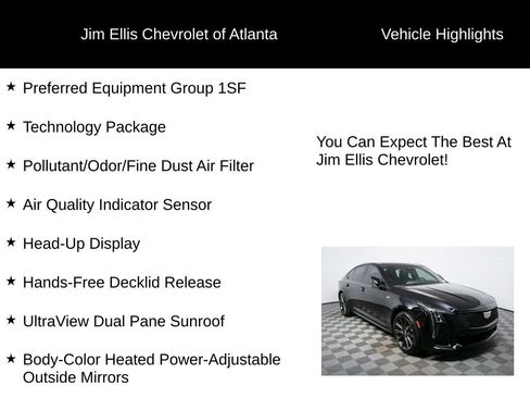 Used 2026 Cadillac CT5 V w/ Technology Package image 5