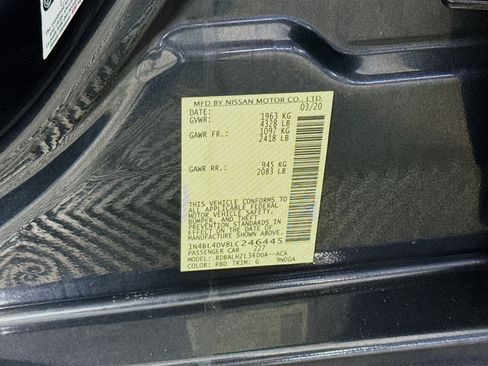 Used 2020 Nissan Altima 2.5 SV FWD image 40