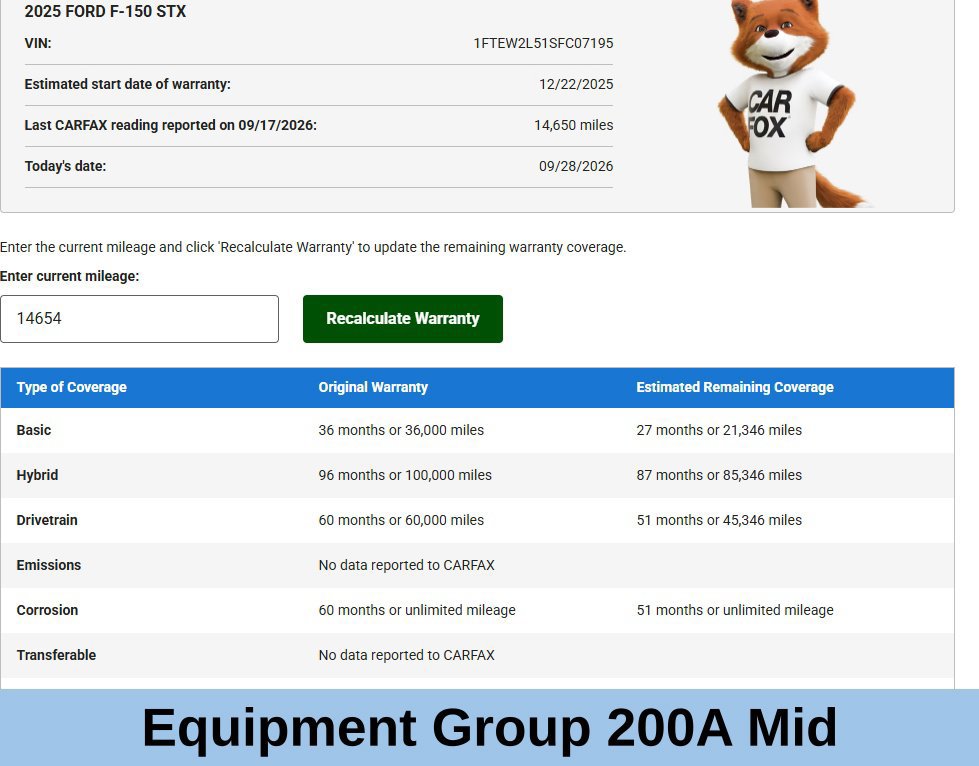 Used 2025 Ford F150 STX w/ LOBO Package AWD/4WD image 27