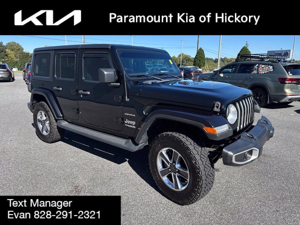Used 2021 Jeep Wrangler Unlimited Sahara w/ Safety Group AWD/4WD image 3