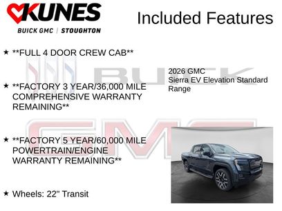 New 2026 GMC Sierra EV Elevation