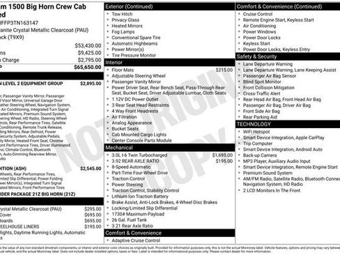 Used 2026 RAM 1500 Big Horn AWD/4WD image 10