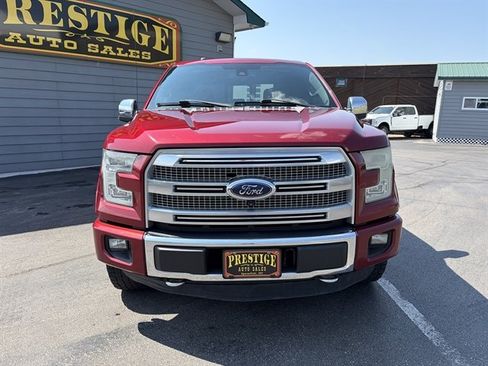 Used 2015 Ford F150 Platinum w/ Technology Package AWD/4WD image 3