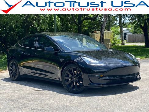 Used 2019 Tesla Model 3 Long Range AWD/4WD image 1
