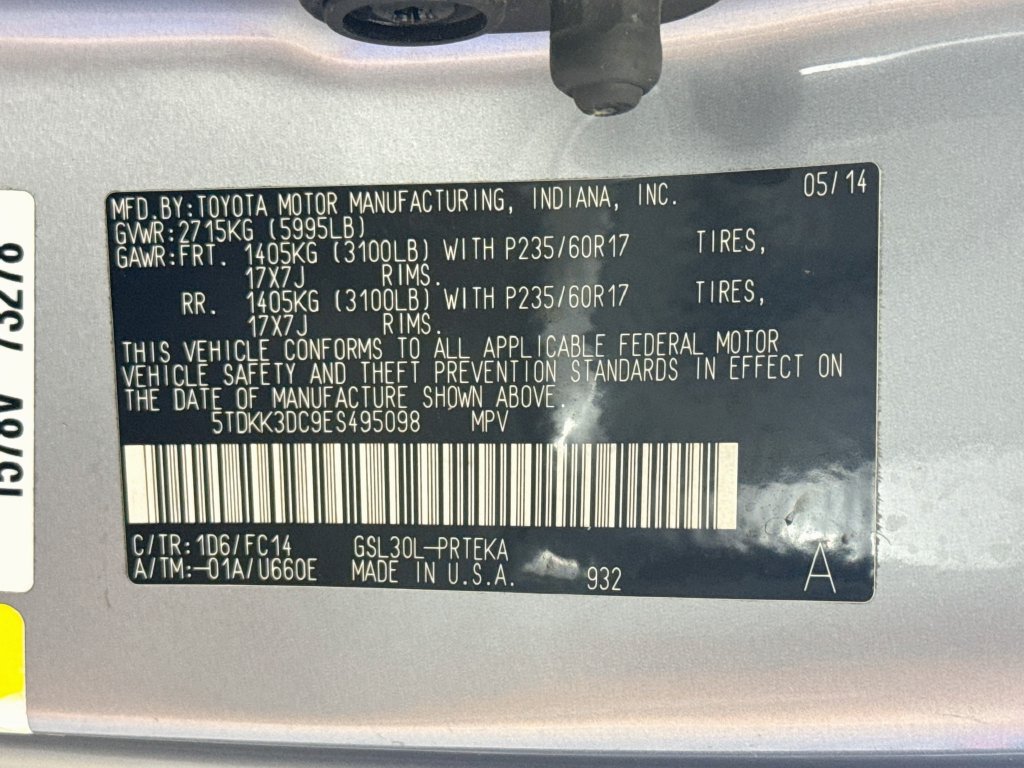 Used 2014 Toyota Sienna LE FWD image 30