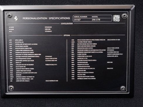 Certified 2024 Ferrari 296 GTB image 98