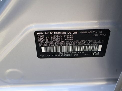 Used 2024 Mitsubishi Mirage G4 ES image 51
