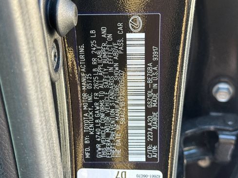 Certified 2025 Lexus ES 350 w/ Accessory Package (Z1) FWD image 32