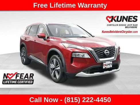 Used 2022 Nissan Rogue Platinum w/ Head-Up Display Package AWD/4WD image 1