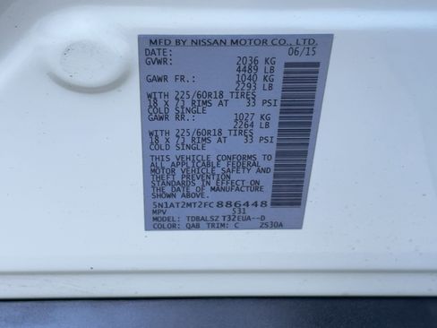 Used 2015 Nissan Rogue SL w/ SL Premium Package image 21