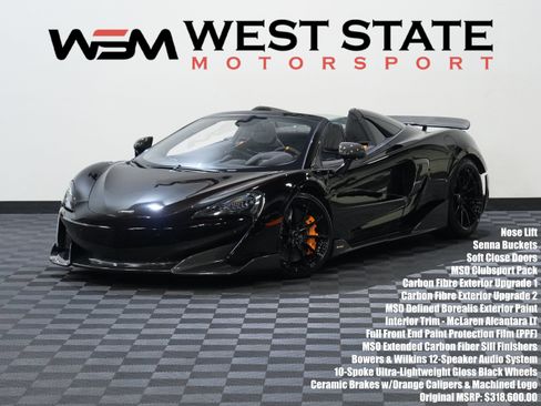 Used 2020 McLaren 600LT Spider RWD image 1