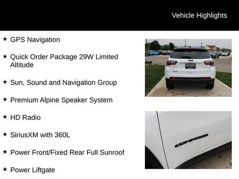 New 2026 Jeep Compass Limited w/ Sun, Sound & Navigation Group AWD/4WD image 3
