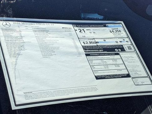 New 2026 Mercedes-Benz AMG GT 53 image 19