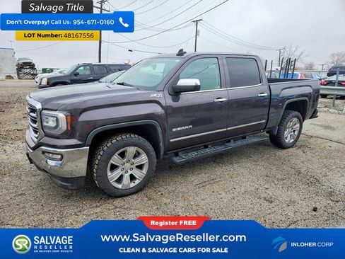 Used 2016 GMC Sierra 1500 SLT AWD/4WD image 1