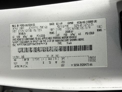 Used 2019 Ford F250 Platinum w/ Platinum Ultimate Package image 45