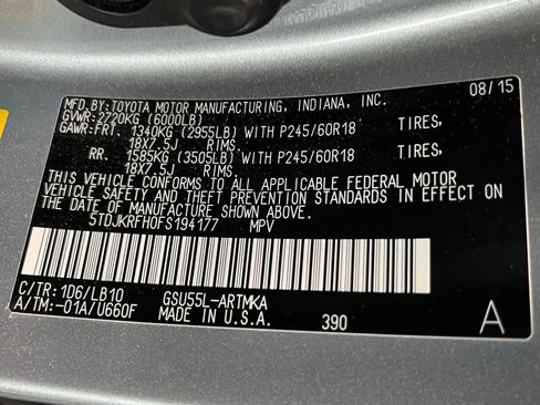 Used 2015 Toyota Highlander XLE AWD/4WD image 18