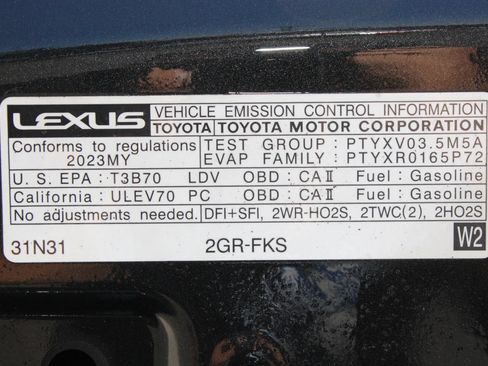 Used 2023 Lexus IS 350 F Sport w/ Accessory Package RWD image 33