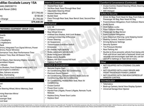 Used 2022 Cadillac Escalade Luxury image 4