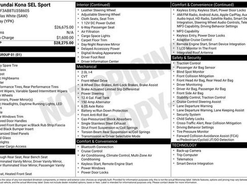 Used 2026 Hyundai Kona SEL Sport FWD image 15