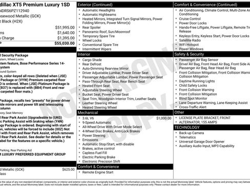 Certified 2023 Cadillac XT5 Premium Luxury image 38